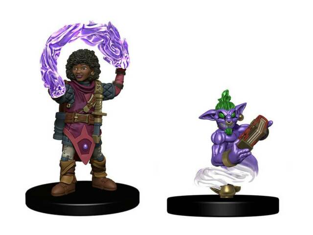 WizKids 733233 Girl Wizard & Genie | Grognard Games