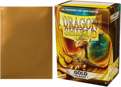Dragon Shield Classic Gold | Grognard Games