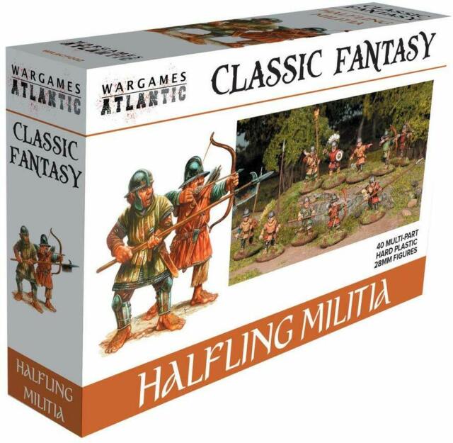 Classic Fantasy Halfling Militia | Grognard Games