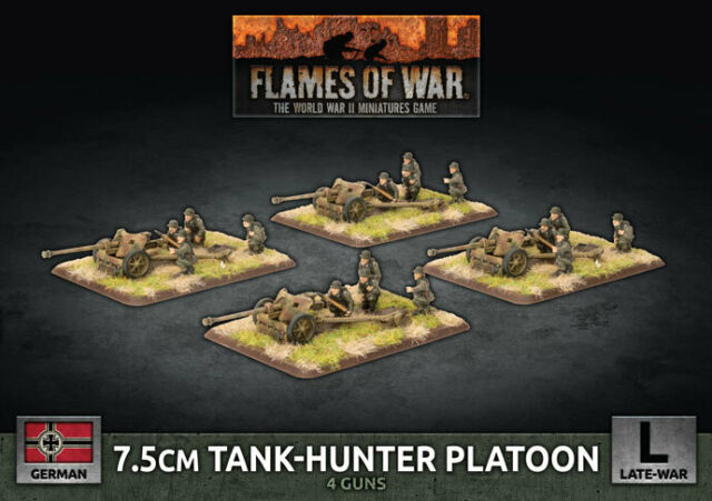 7.5cm tank-hunter platoon | Grognard Games