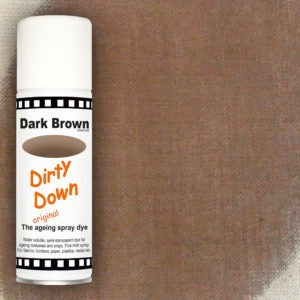 Dirty Down Dark Brown Aging Spray | Grognard Games