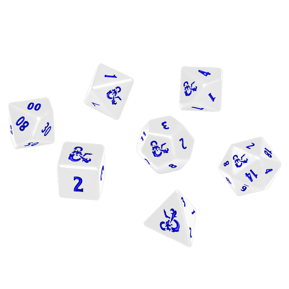 Heavy Metal Icewind Dale RPG Dice Set | Grognard Games