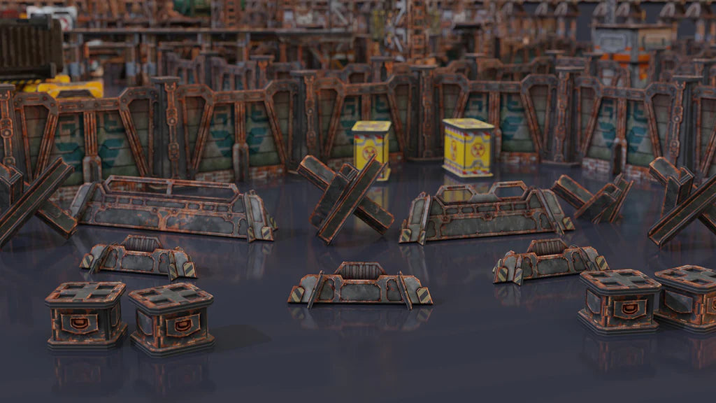 TinkerTurf Scatter Cover Add-On Abandoned Theme | Grognard Games
