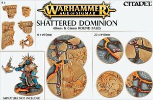 Aos Shattered Dominion 40 & 65mm Round | Grognard Games
