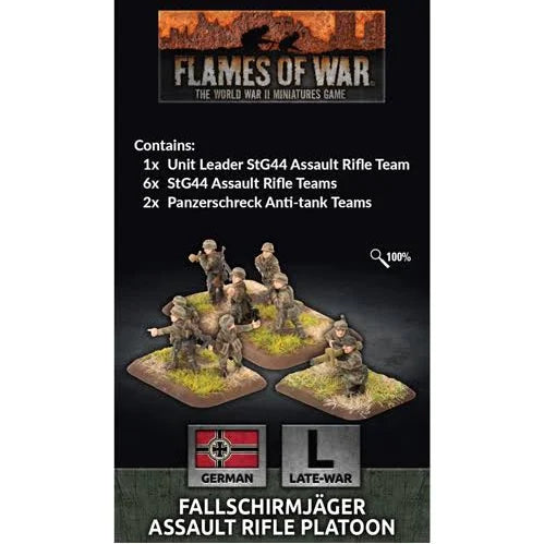 Fallschirmjager Assault Rifle Platoon | Grognard Games