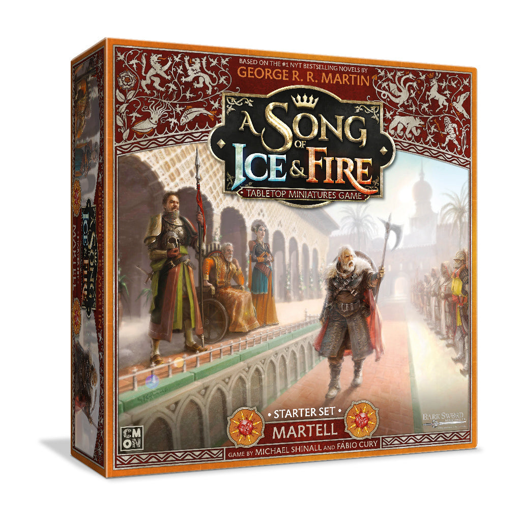 SIF007 A Song of Ice & Fire: MARTELL STARTER SET | Grognard Games