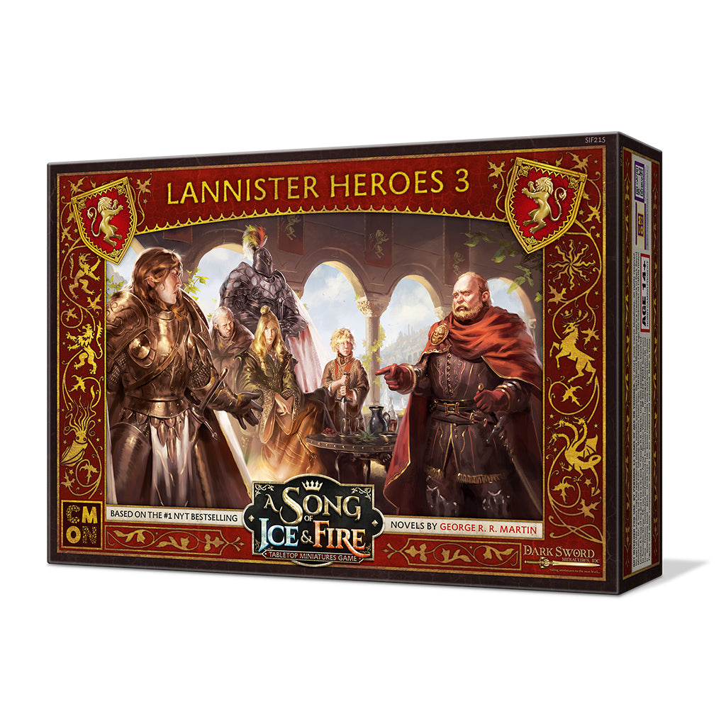 SIF215 A Song of Ice & Fire: Lannister Heroes III | Grognard Games