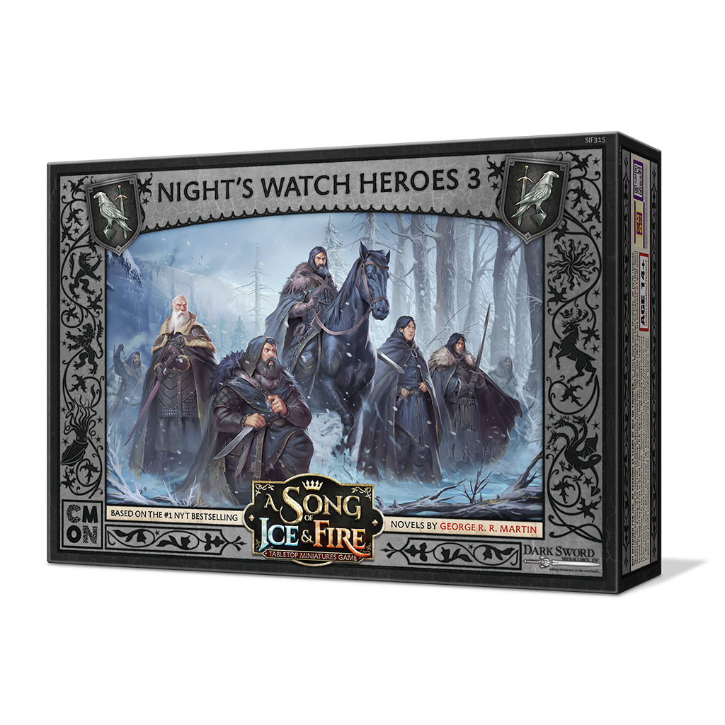 SIF315 A Song of Ice & Fire: Night's Watch Heroes 3 | Grognard Games