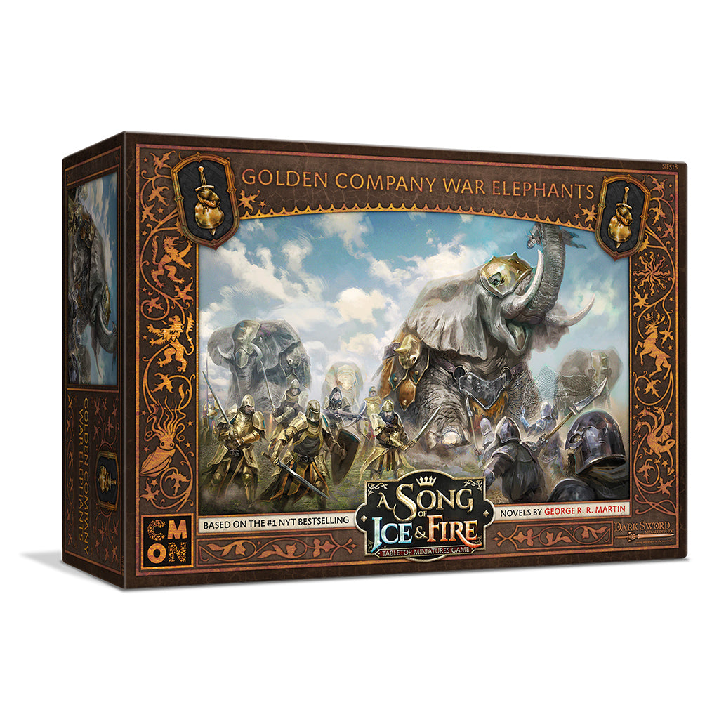 SIF518 A Song of Ice & Fire: GOLDEN COMPANY ELEPHANTS | Grognard Games