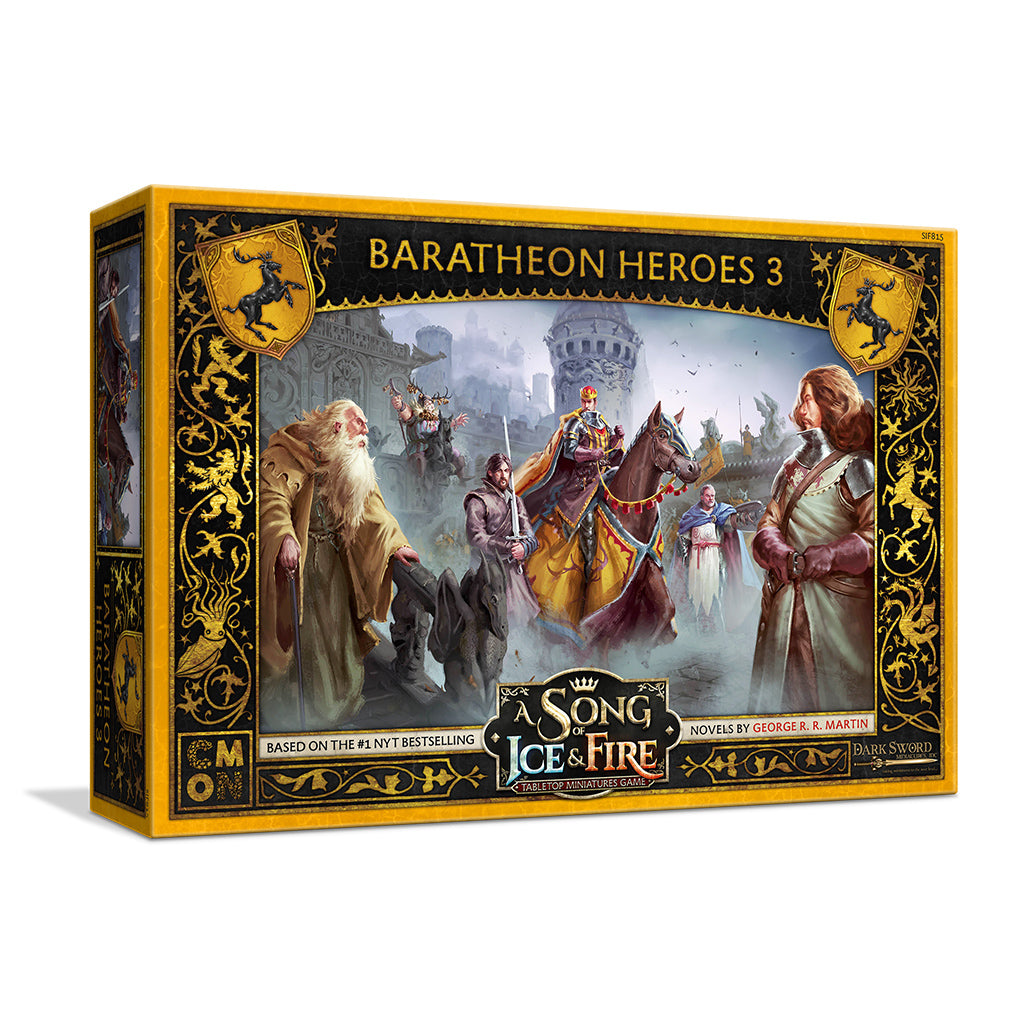 SIF815 A SONG OF ICE & FIRE: BARATHEON HEROES 3 | Grognard Games