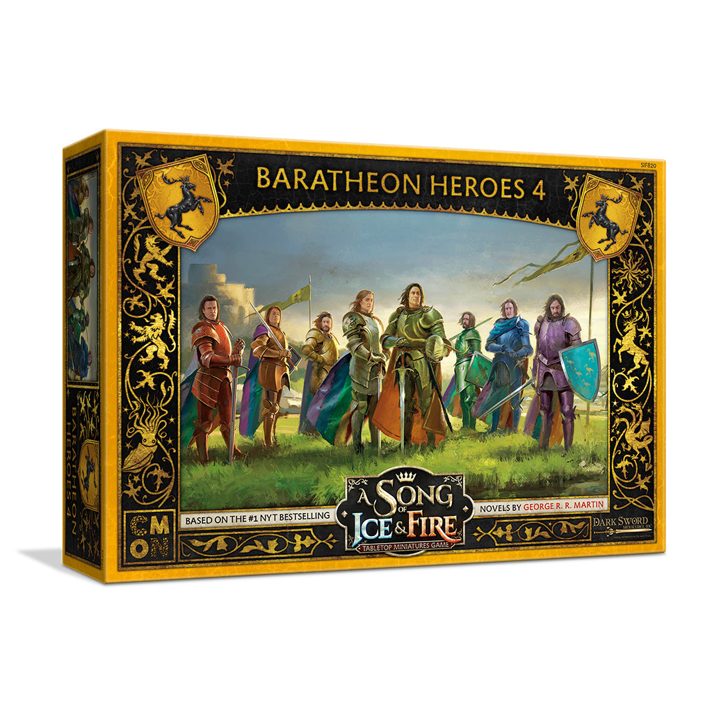 SIF820 A SONG OF ICE & FIRE: BARATHEON HEROES 4 | Grognard Games