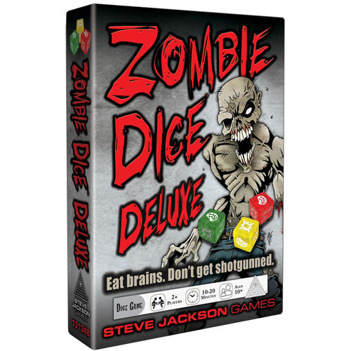 Zombie Dice Deluxe D6 Dice Game | Grognard Games