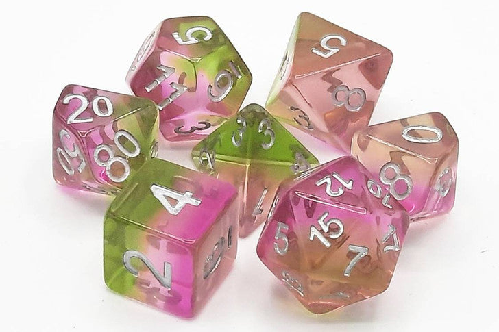 Old School Dice and Accessories Gradient Dice - Springtime Bloom | Grognard Games