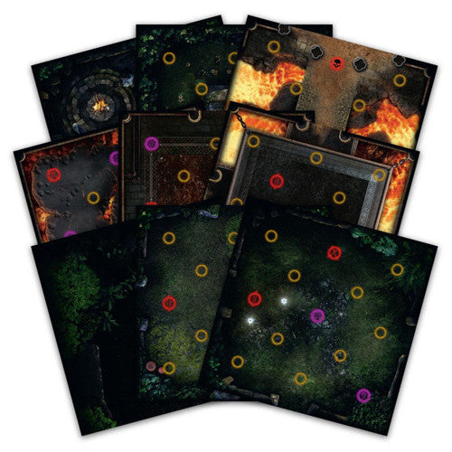 Dark Souls the Board Game expansion: Darkroot Basin and Iron Keep Tile Set | Grognard Games