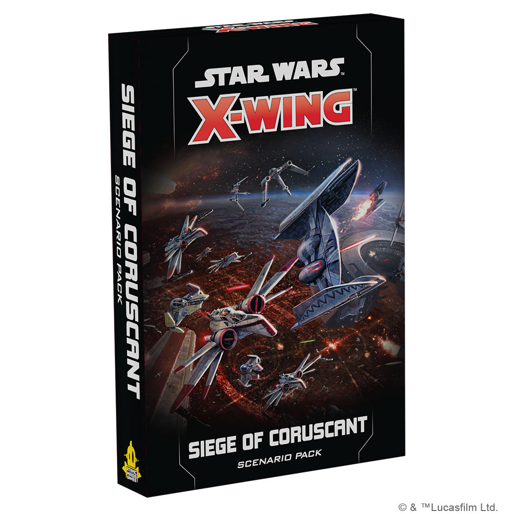 SWZ95EN STAR WARS X-WING 2ND ED: SIEGE OF CORUSCANT BATTLE PACK | Grognard Games