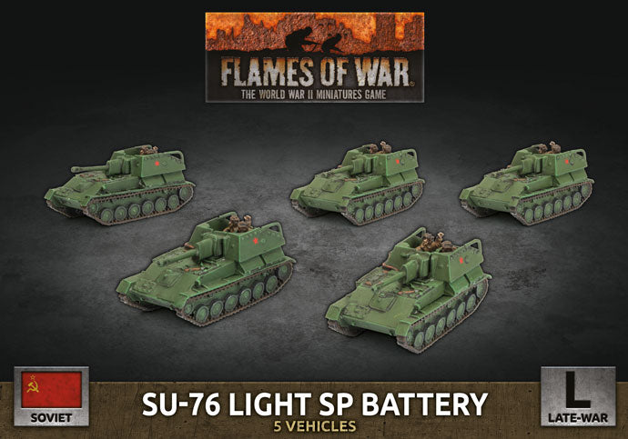 SU-76 Light SP Battery | Grognard Games