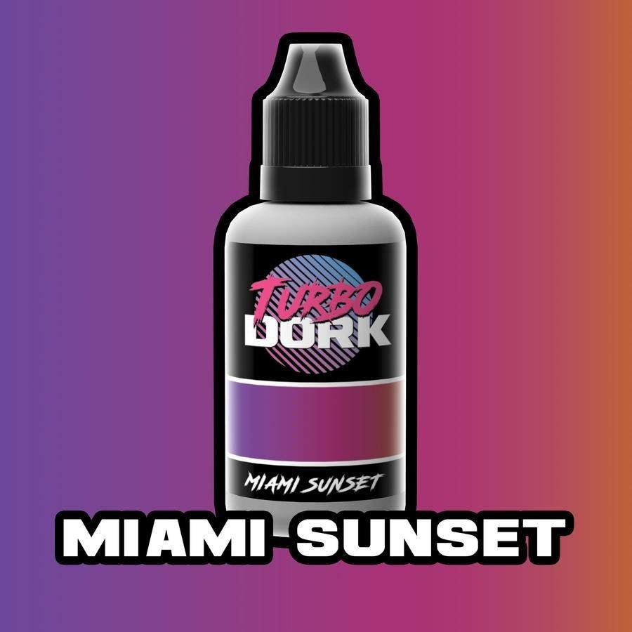 Turbo Dork Metallic Paint Miami Sunset | Grognard Games