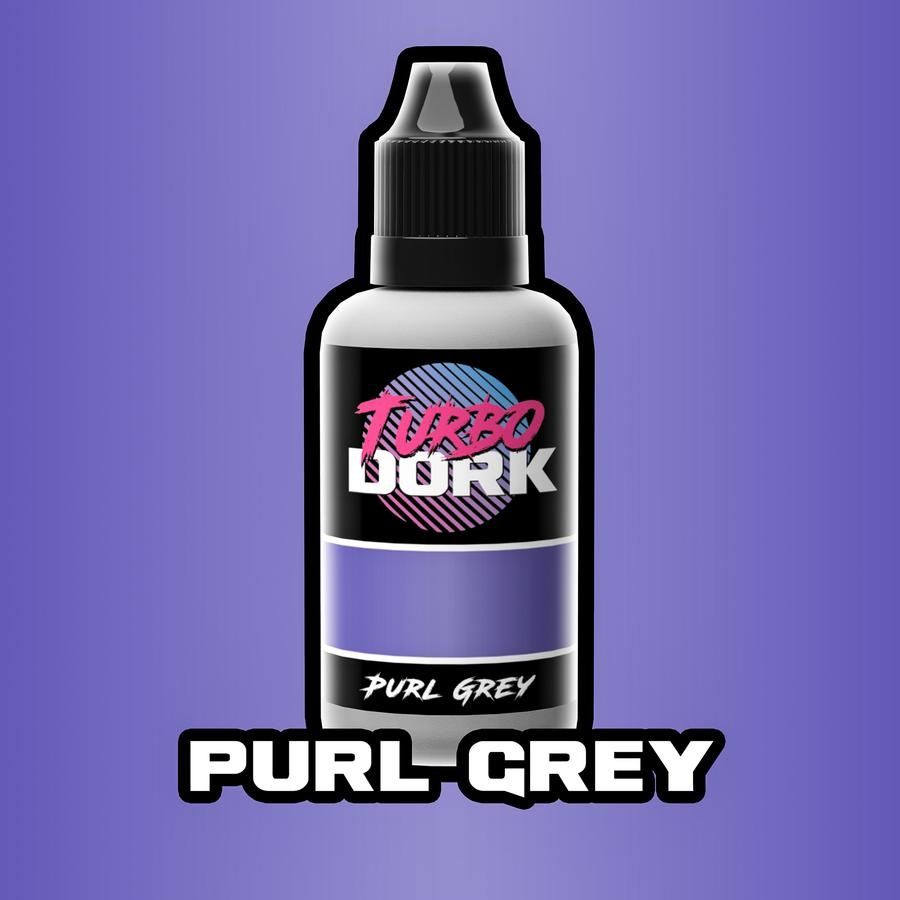 Turbo Dork Metallic Paint Purl Grey | Grognard Games