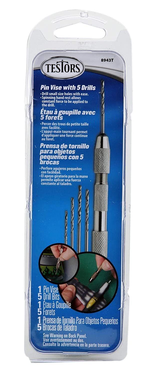 Pin Vise with 5 Drill Bits | Grognard Games