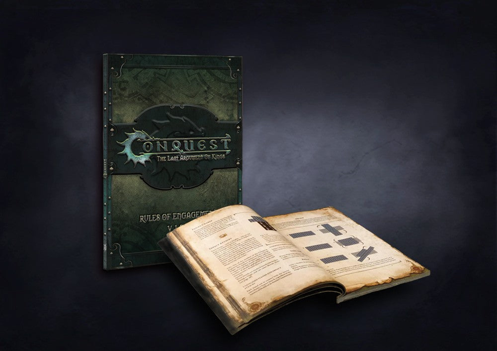 Conquest: The Last Argument Of Kings Softcover Rulebook | Grognard Games