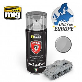 AMMO Spray Primer Light Grey | Grognard Games