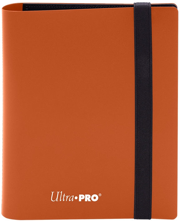 Ultra-Pro Eclipse 2-pocket binder Pumpkin | Grognard Games