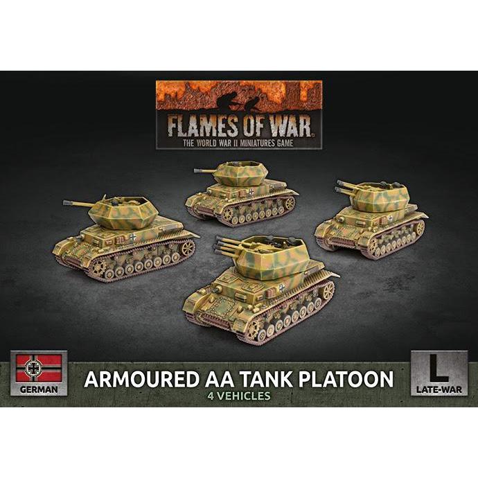 Armoured AA Tank Platoon | Grognard Games