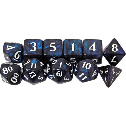 Eclipse Dice Set: Jet Black | Grognard Games