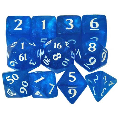 Eclipse Dice Set: Pacific Blue | Grognard Games