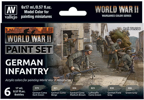 German Infantry Paint Set | Grognard Games