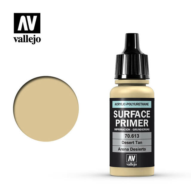 70.613 Vallejo Surface Primer Desert Tan | Grognard Games