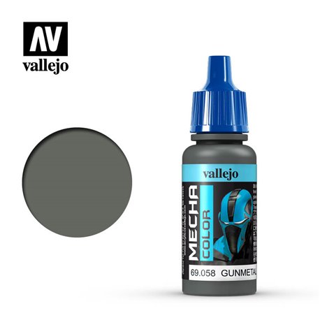 69.058 Vallejo Mecha Color Gunmetal | Grognard Games