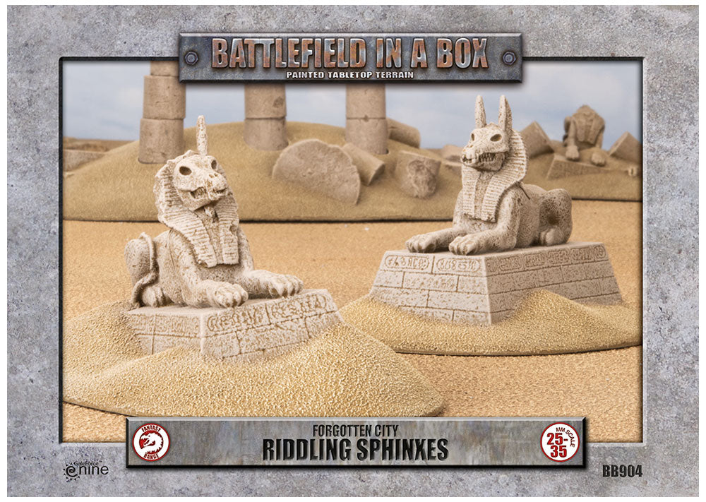 BB904 Forgotten City - Riddling Sphinxes | Grognard Games