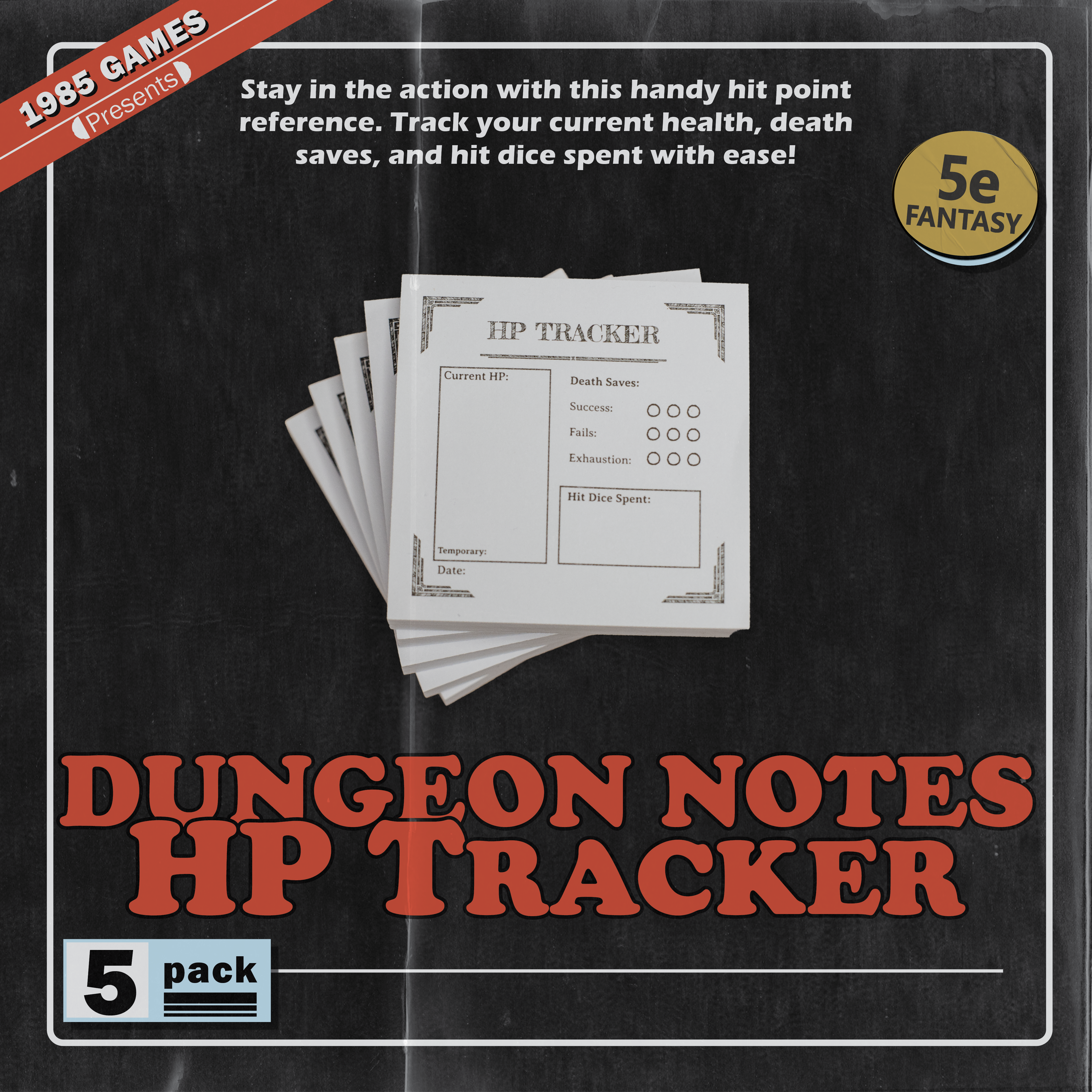 Dungeon Craft HP Tracker Pack | Grognard Games