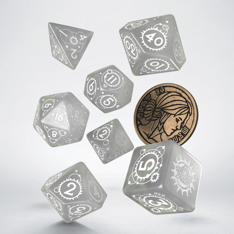 Q Workshop The Witcher Dice Set. Ciri - The Lady of Space and Time | Grognard Games