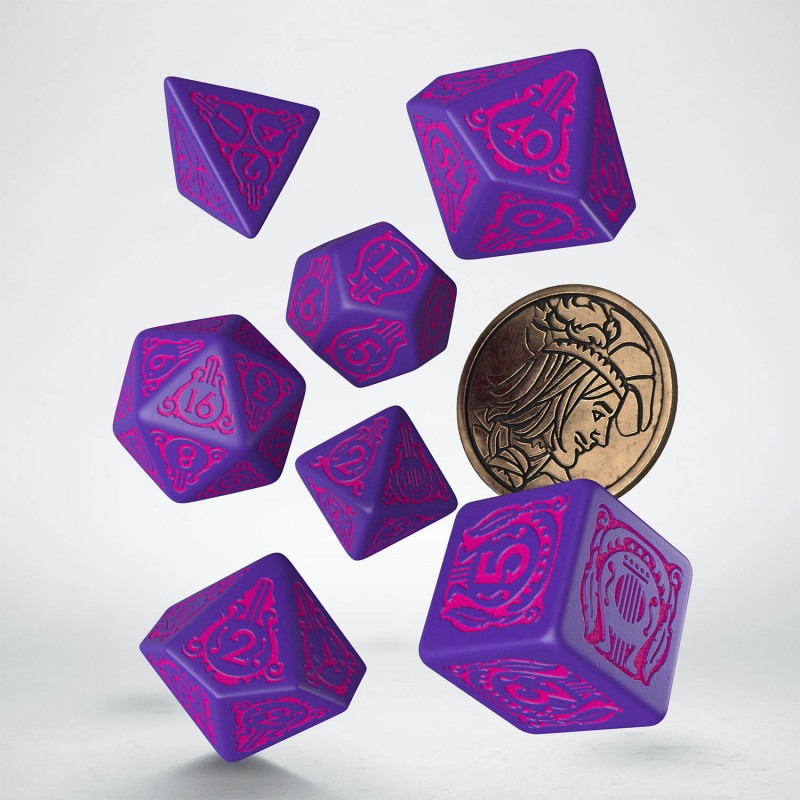The Witcher Dice Set. Dandelion - the Conqueror of Hearts | Grognard Games