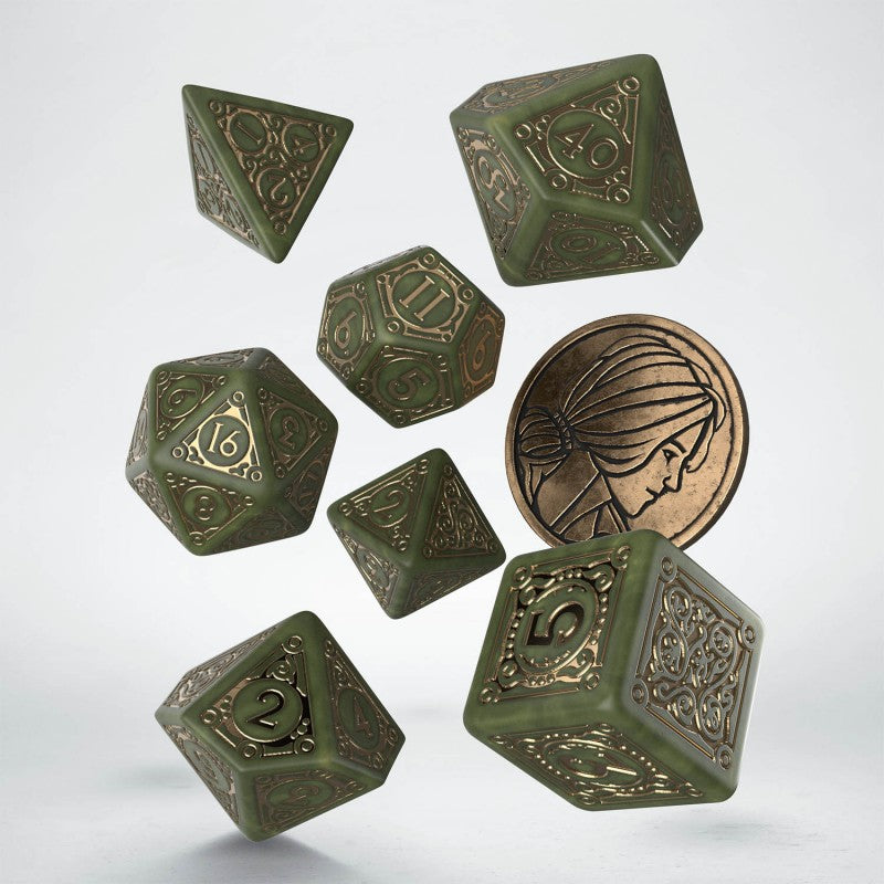 The Witcher Dice Set. Triss - The Fourteenth of the Hill | Grognard Games