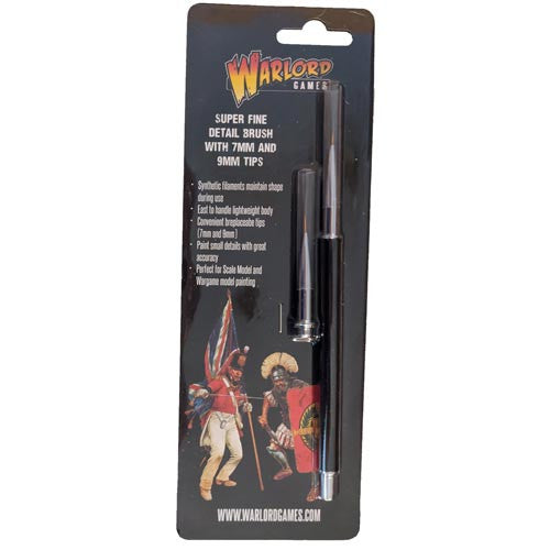 Warlord Games Super Fine Detail Brush with 7mm and 9mm tips | Grognard Games