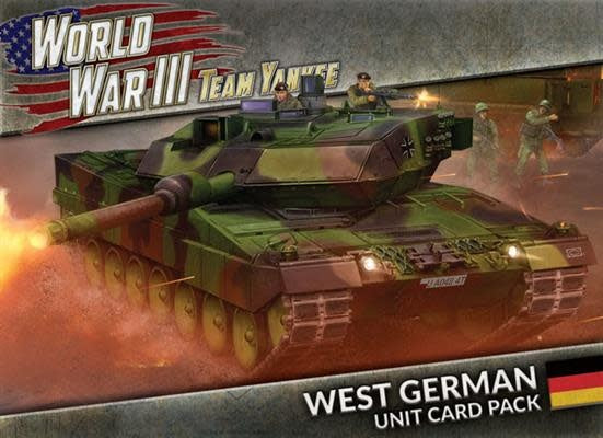 West German Unit Card Pack | Grognard Games