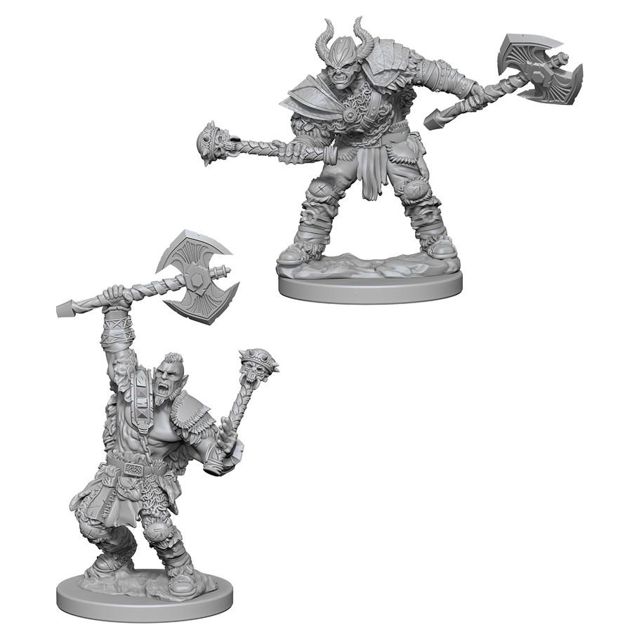 WizKids 726136 Half Orc Male Barbarian | Grognard Games