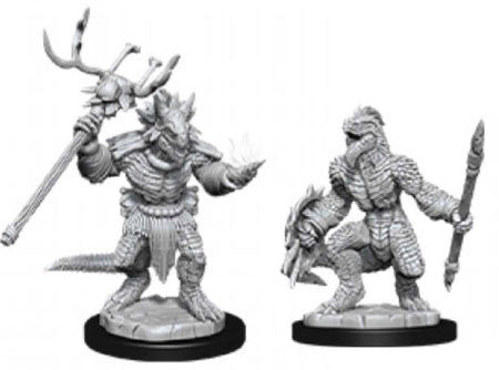 WizKids 900741 NMM Lizardfolk warrior & Shaman | Grognard Games