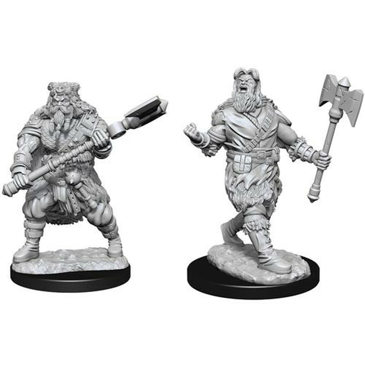 Wizkids 902240 Human Barbarian | Grognard Games