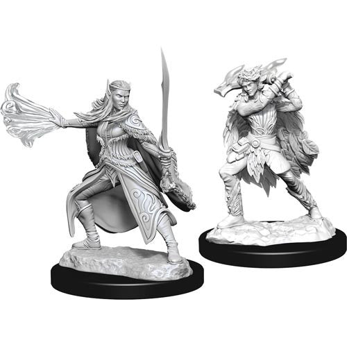 WizKids 903209 Dungeons & Dragons Nolzur's Marvelous Unpainted Miniatures W15 Winter & Spring Eladrin | Grognard Games