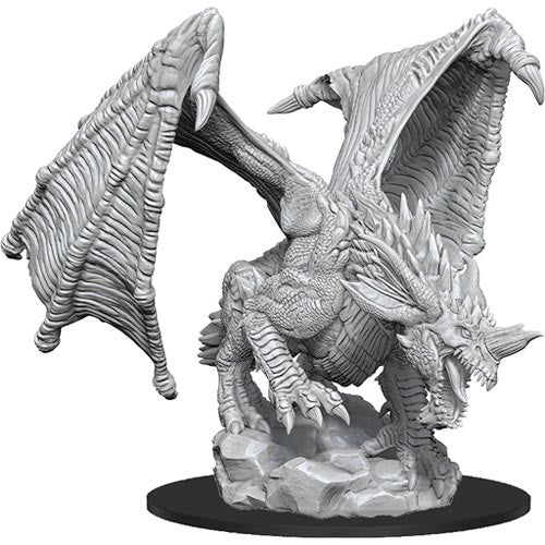 WizKids 903223 Dungeons & Dragons Nolzur's Marvelous Unpainted Miniatures W15 Young Blue Dragon | Grognard Games