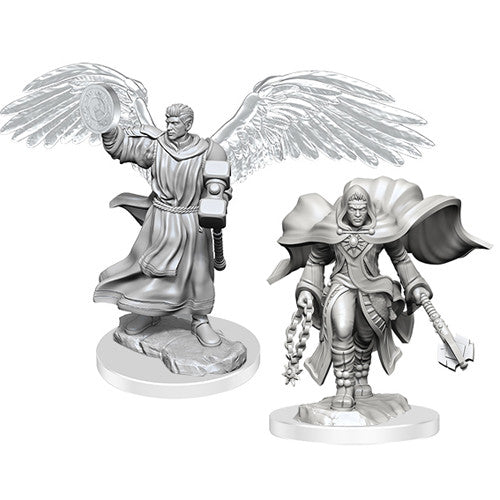 WizKids 904084D&D Nolzur's Marvelous Unpainted Minis: W20 Male Aasimar Cleric | Grognard Games