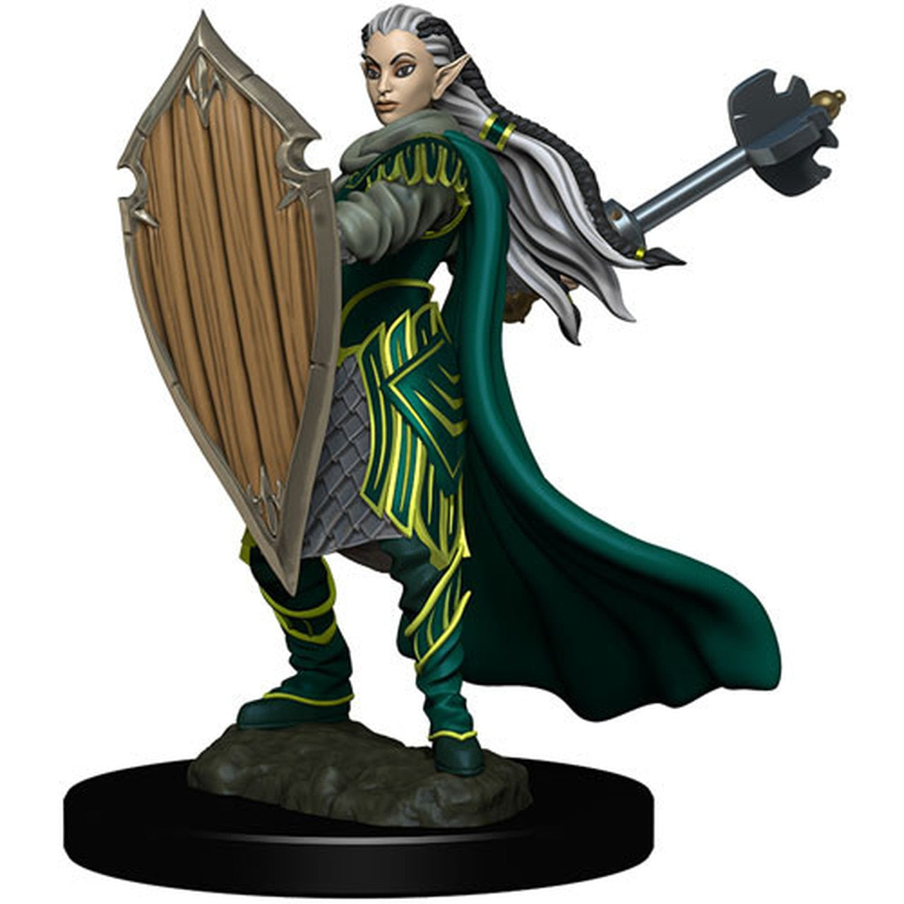 Icons of the Realms Premium Pre-Painted Miniatures Female Elf Paladin | Grognard Games