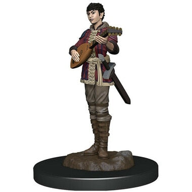 Icons of the Realms Premium Pre-Painted Miniatures Female Half-Elf Bard | Grognard Games