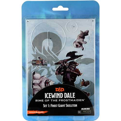 D&D Essentials 2D Minis: Icewind Dale Set 1 - Frost Giant Skeleton | Grognard Games