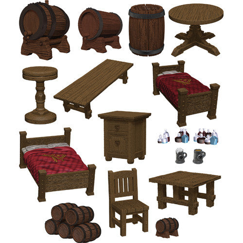 WizKids 960448 Icons of the Realms The Yawning Portal Beds & Bottles | Grognard Games