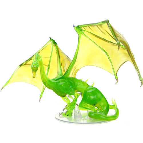 WizKids 960646 D&D Icons of the Realms Premium Figure: Adult Emerald Dragon | Grognard Games